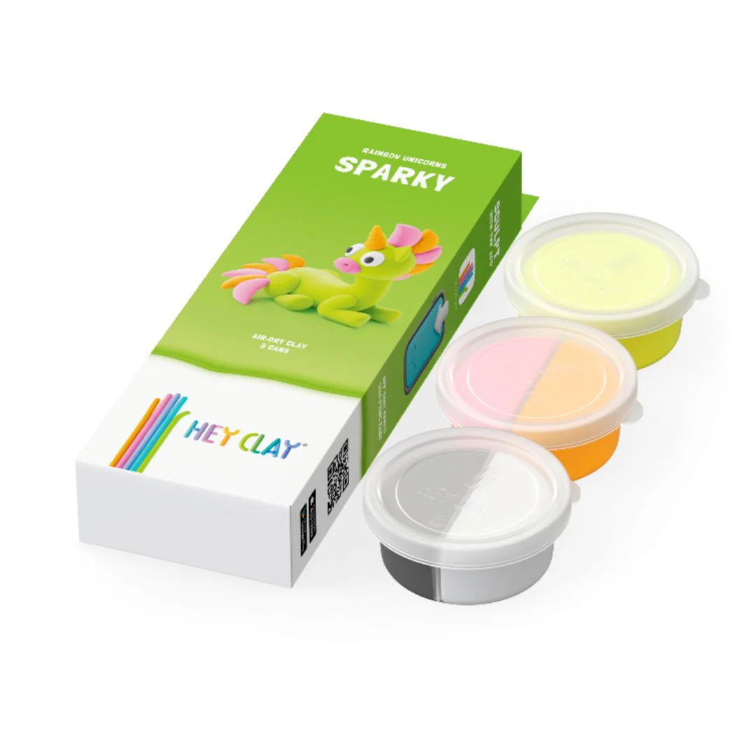 Boetseerklei - Rainbow Unicorn - Sparky