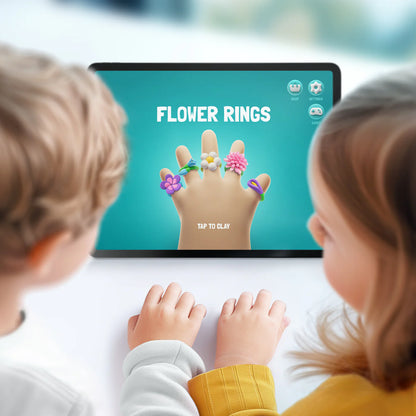 Boetseerklei - Ringen - Bloemen