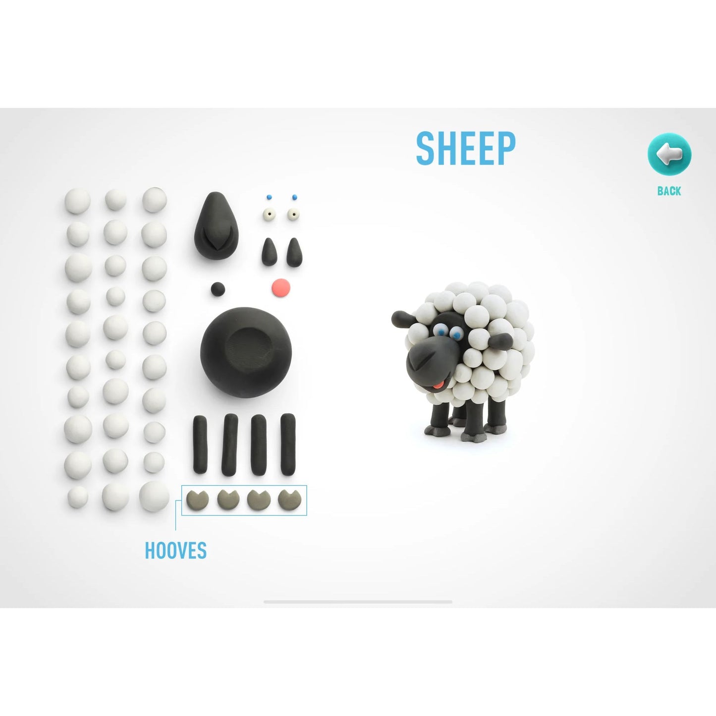Boetseerklei - Schaap