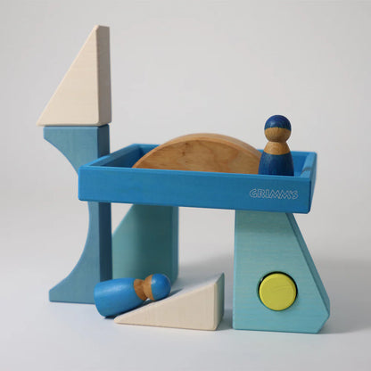 Bouwset Blauw - Bootje