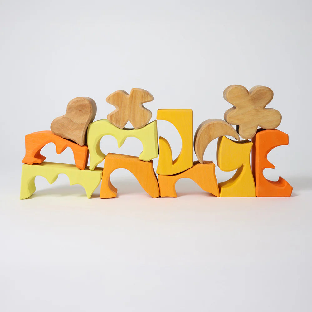 Bouwset Geel - Figuren