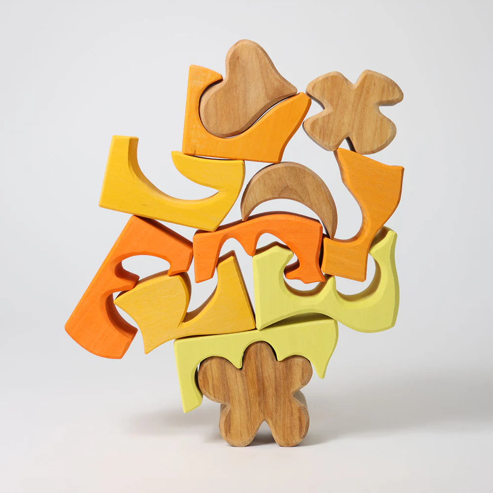 Bouwset Geel - Figuren