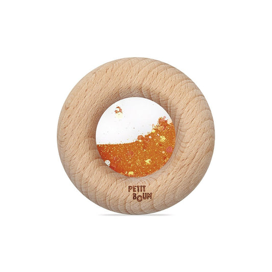 Petit Boum Sensorische Donut - Oranje