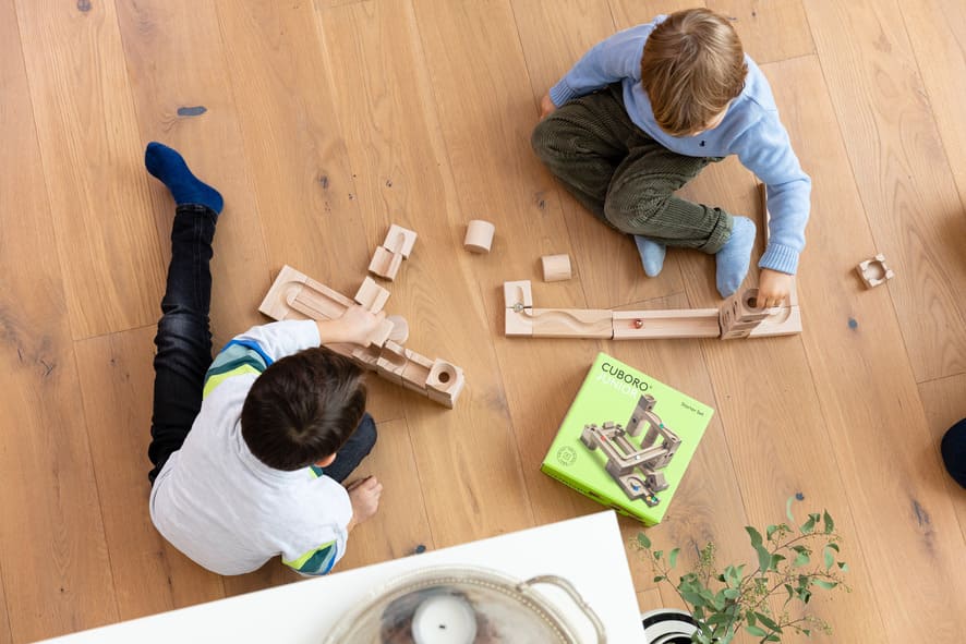 Cuboro houten knikkerbaan - Junior
