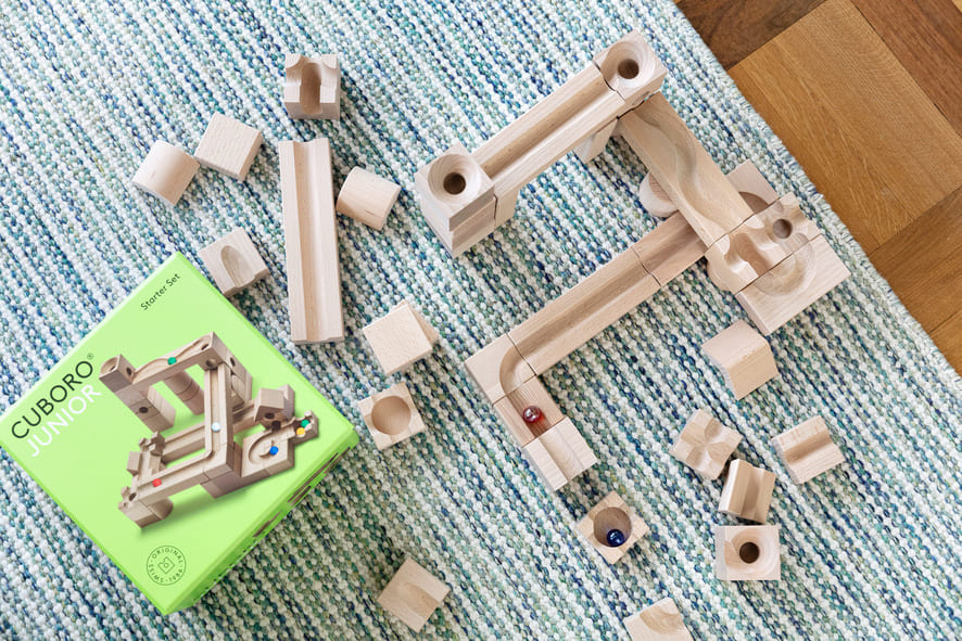 Cuboro houten knikkerbaan - Junior