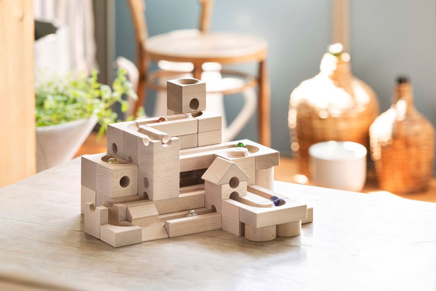 Cuboro houten knikkerbaan - Junior