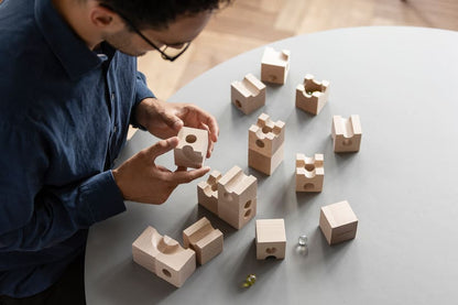 Cuboro houten knikkerbaan - Standard 16