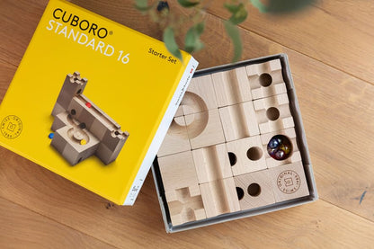 Cuboro houten knikkerbaan - Standard 16