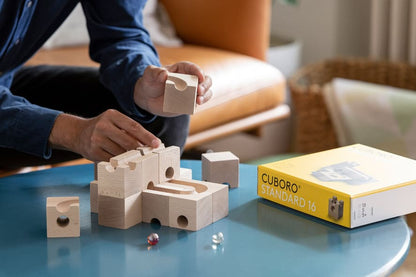 Cuboro houten knikkerbaan - Standard 16