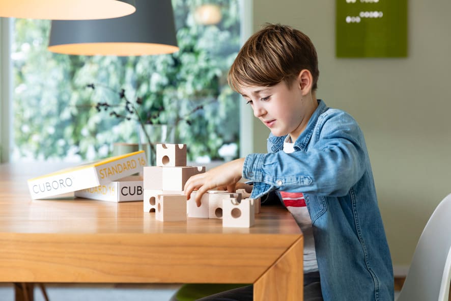 Cuboro houten knikkerbaan - Standard 16