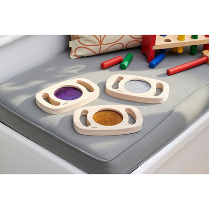 Easy Hold Glitterpanelen hout - set van 3