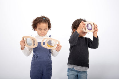 Easy Hold Glitterpanelen hout - set van 3