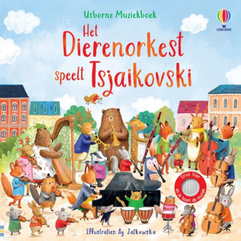 Het dierenorkest speelt Tsjaikovski