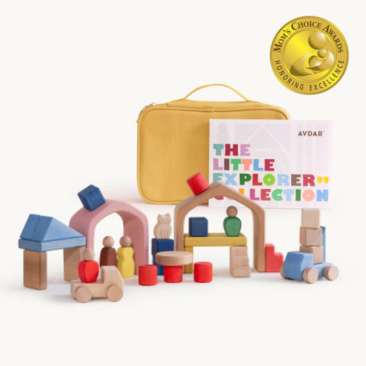 Houten Blokken set - Lodge Travel