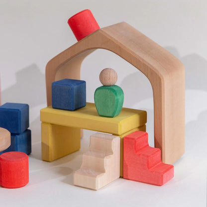 Houten Blokken set - Lodge Travel