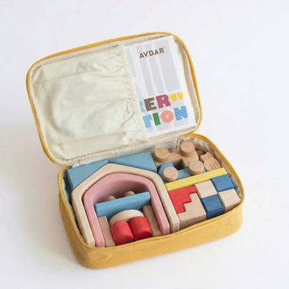 Houten Blokken set - Lodge Travel