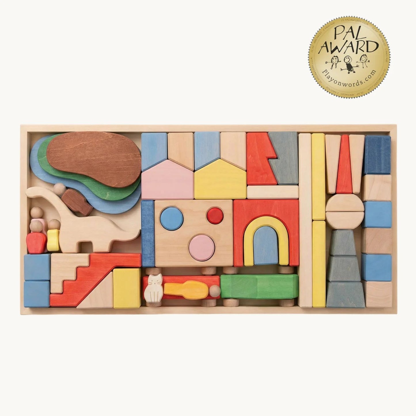 Houten Blokken set - Metropolis