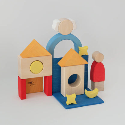 Houten Blokken set - The Story