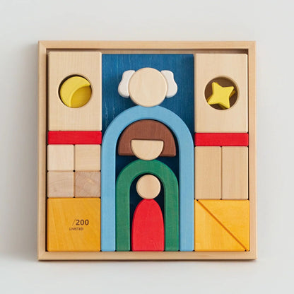 Houten Blokken set - The Story