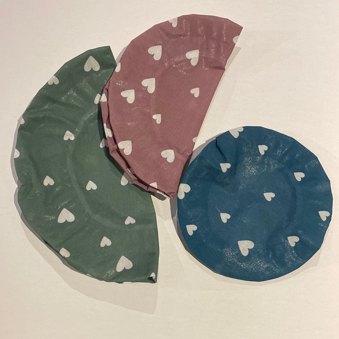 Bowl covers - Set van 3 - Hartjes