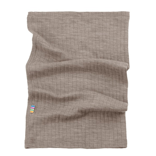Nekwarmer wol sesam