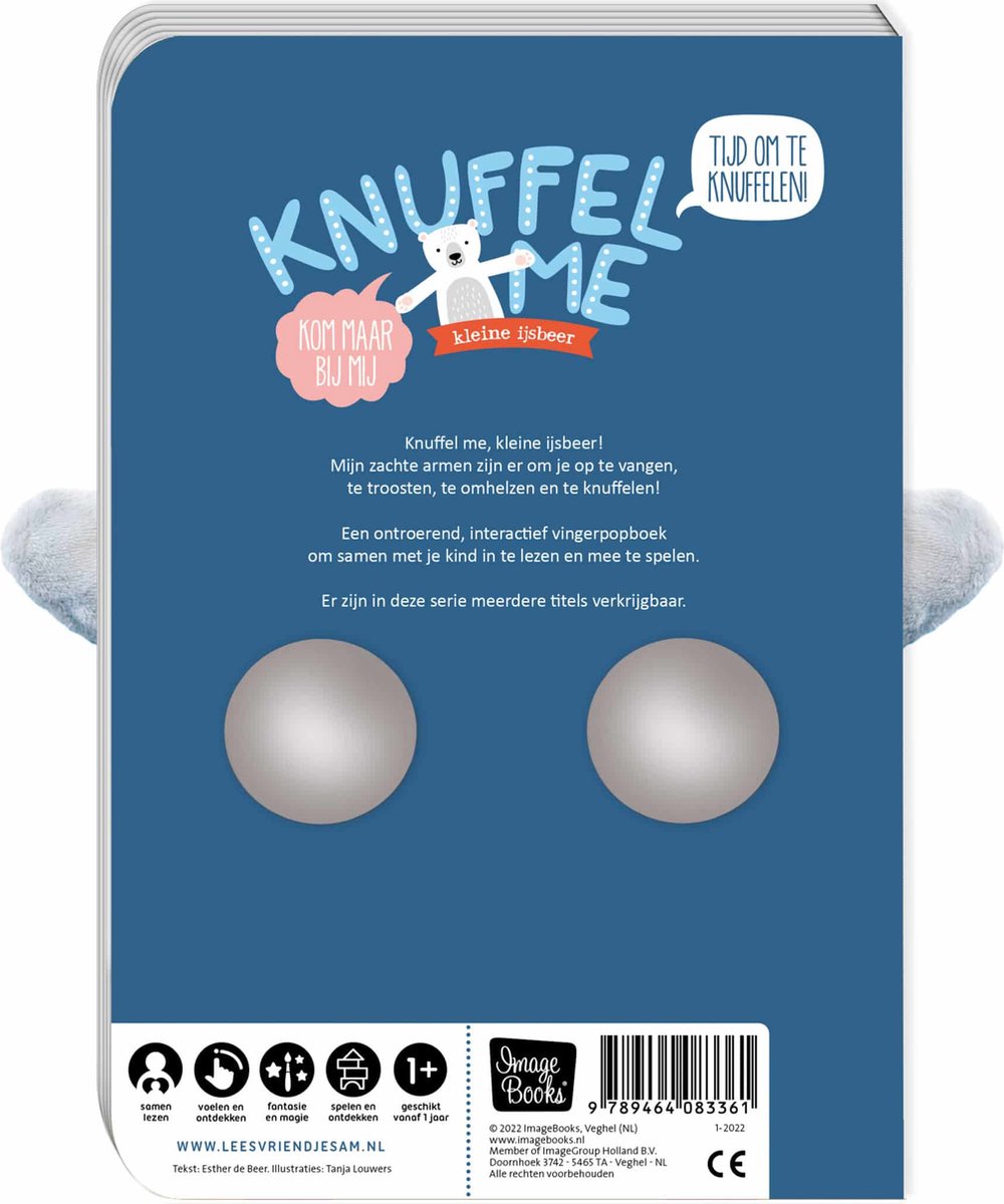 Knuffel me - kleine ijsbeer