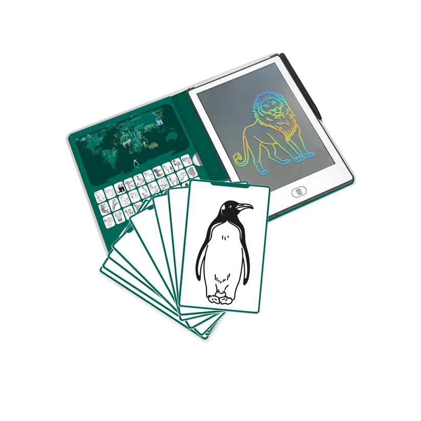 Kidydraw mini Dieren groen