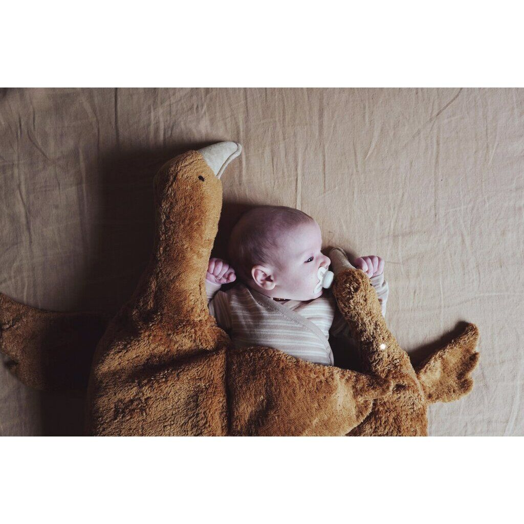 Knuffel Gans - Klein - Rust