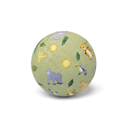 Bal van rubber - Jungle 13cm