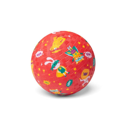 Rubber bal Superhelden - 13 cm