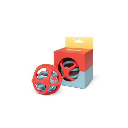 Set van 2 sensorische ballen – oranje en blauw