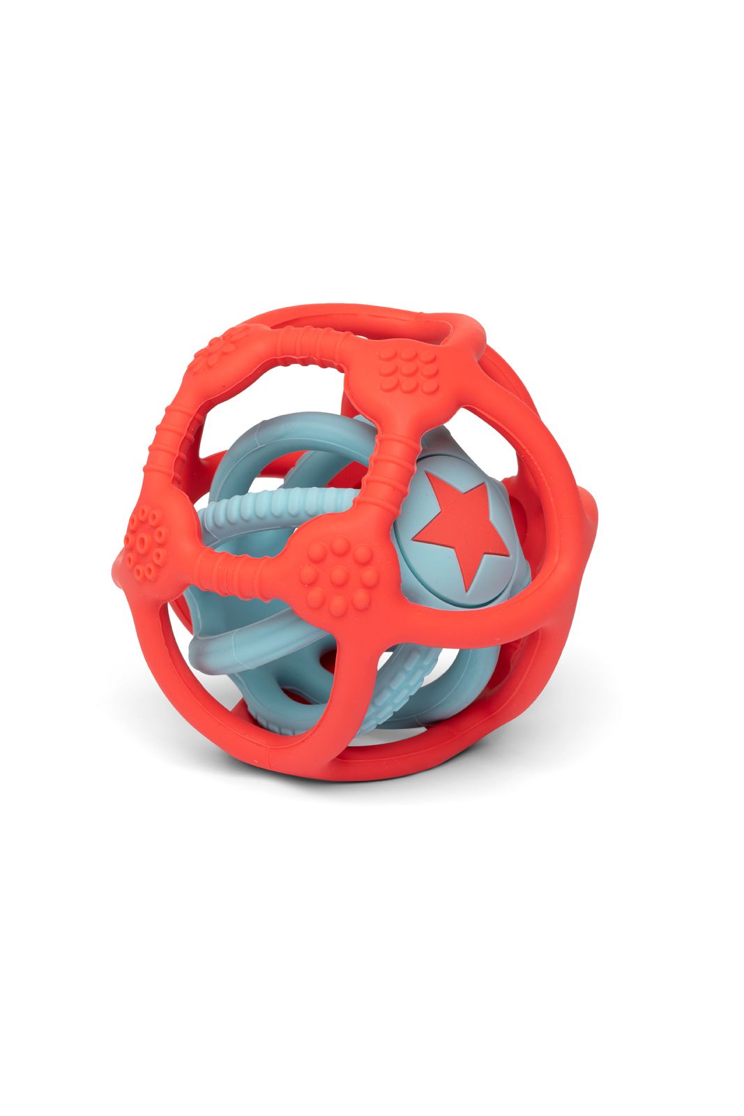 Set van 2 sensorische ballen – oranje en blauw