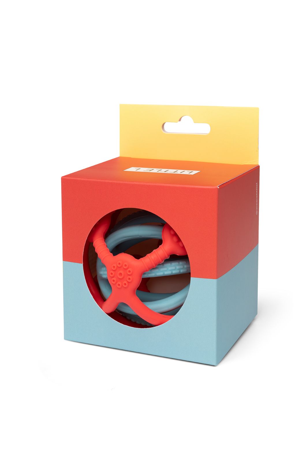 Set van 2 sensorische ballen – oranje en blauw