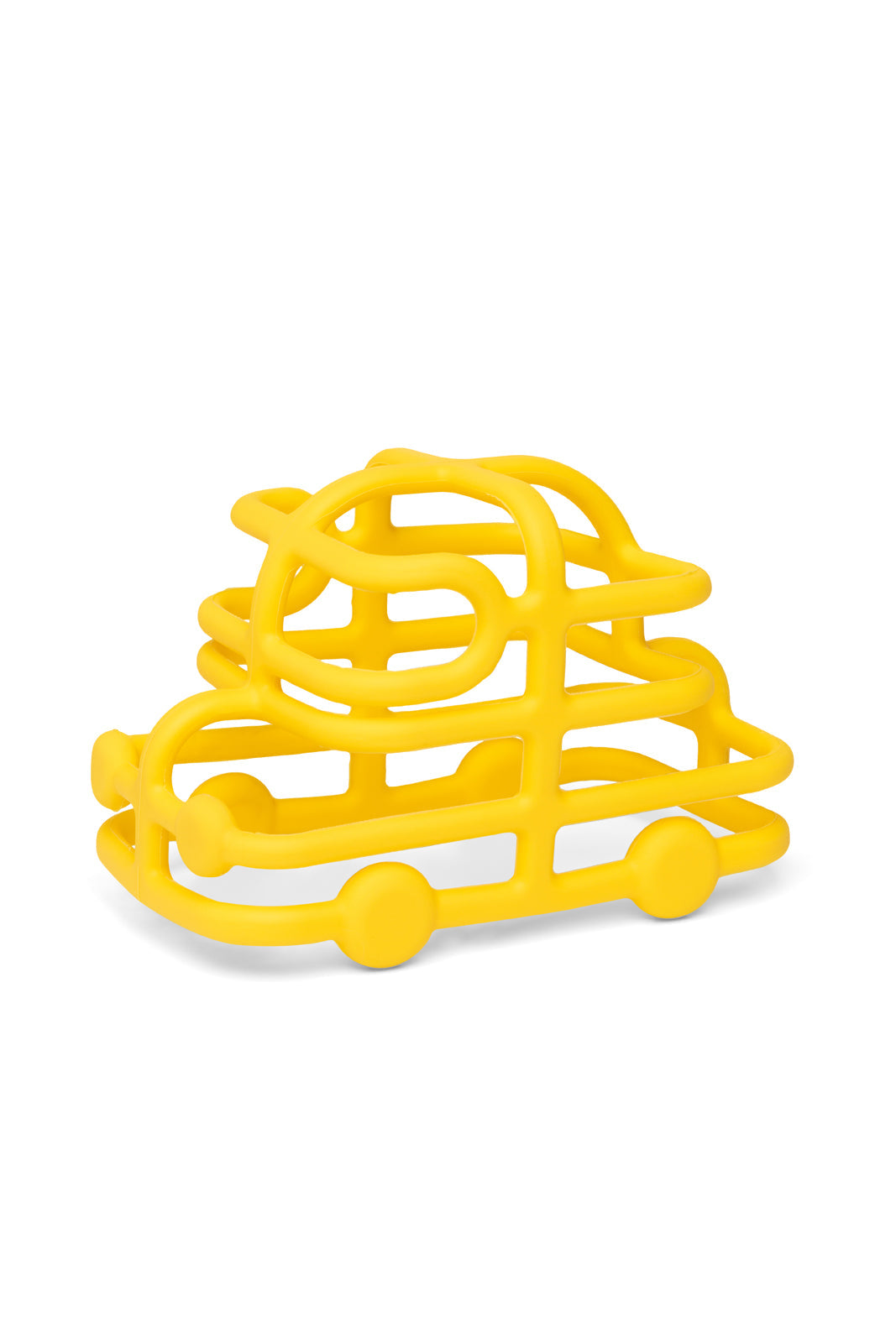 Siliconen auto - geel