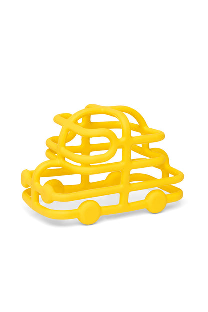 Siliconen auto - geel