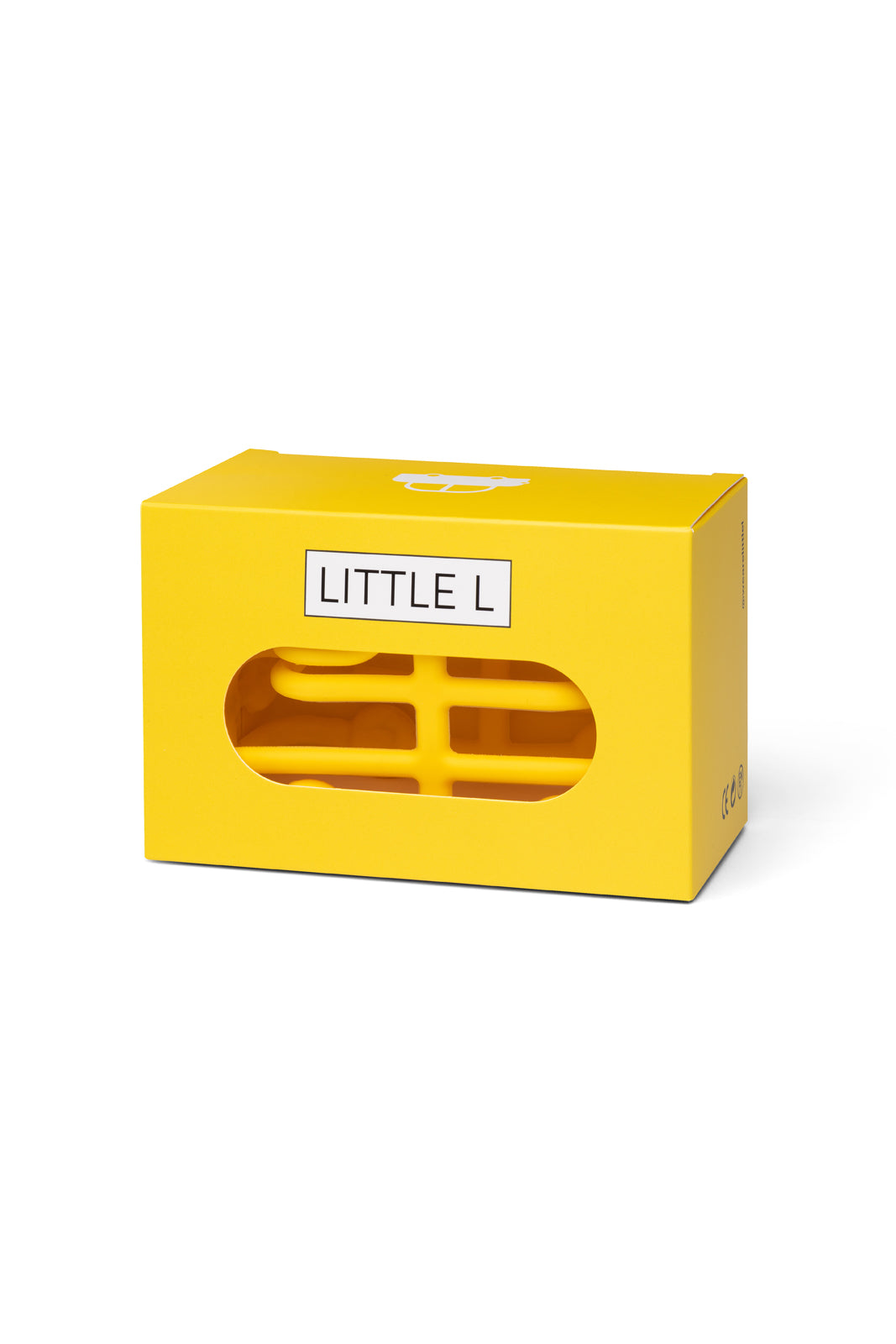 Siliconen auto - geel