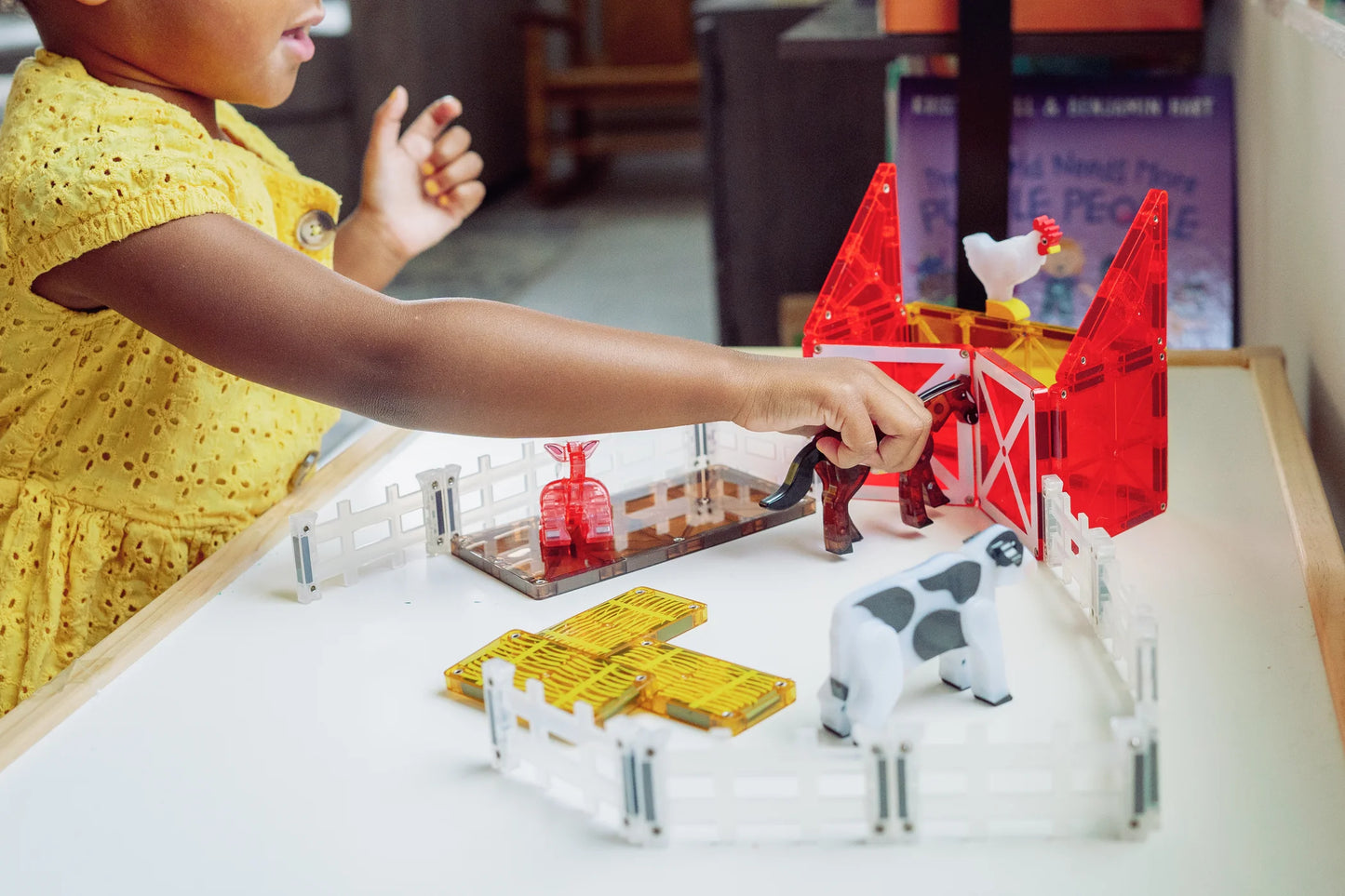 Magnetische tegels - Boerderij Dieren - 25 stuks