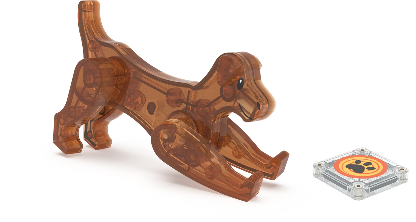 Magnetische tegels - Dog House - 13 stuks