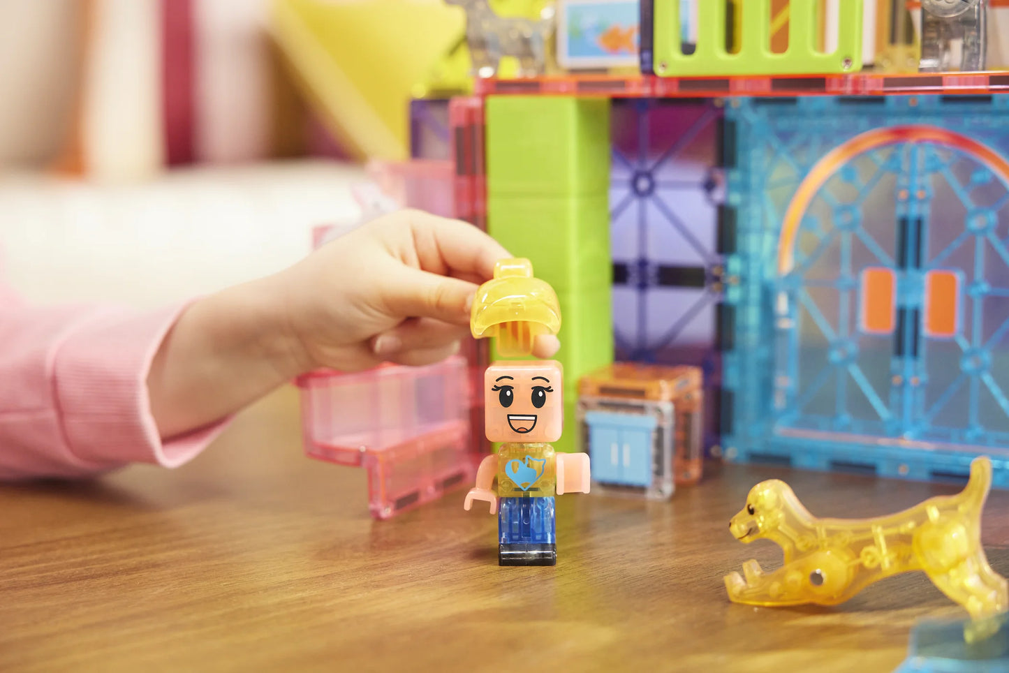 Magnetische tegels - Pet Play House - 50 stuks