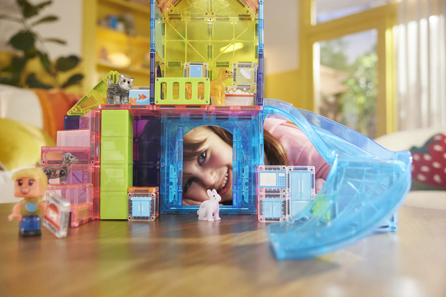 Magnetische tegels - Pet Play House - 50 stuks