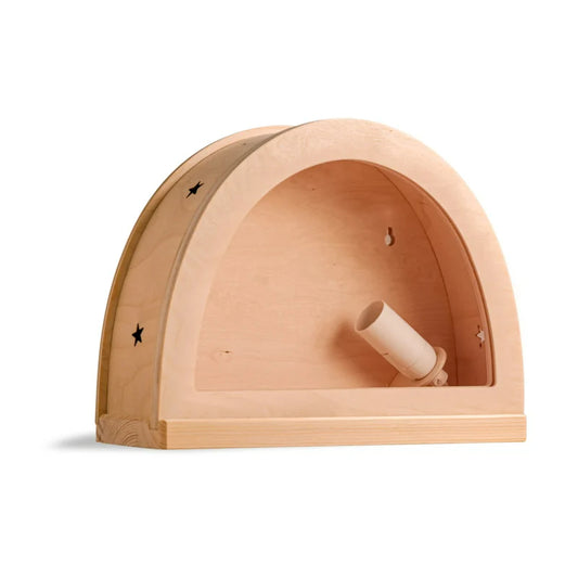 Houten Silhouetlamp