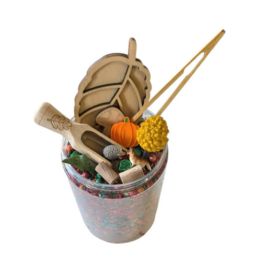 Sensorische mix - Pour And Play - Herfst