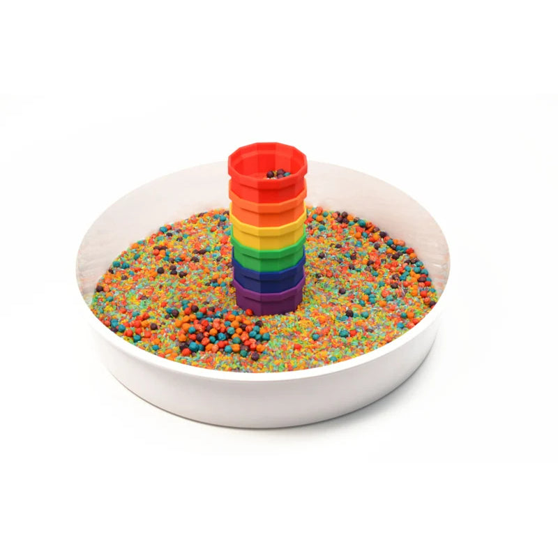 Regenboog Zeefjesset Medium