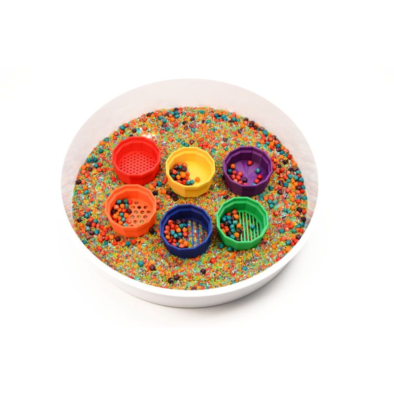 Regenboog Zeefjesset Medium