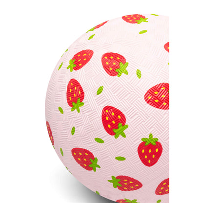Rubber bal Aardbeien - 13 cm