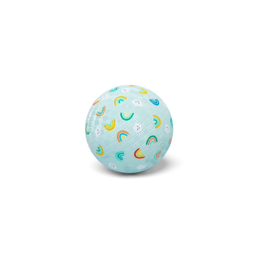 Rubber bal Regenboog en Wolk - 13 cm