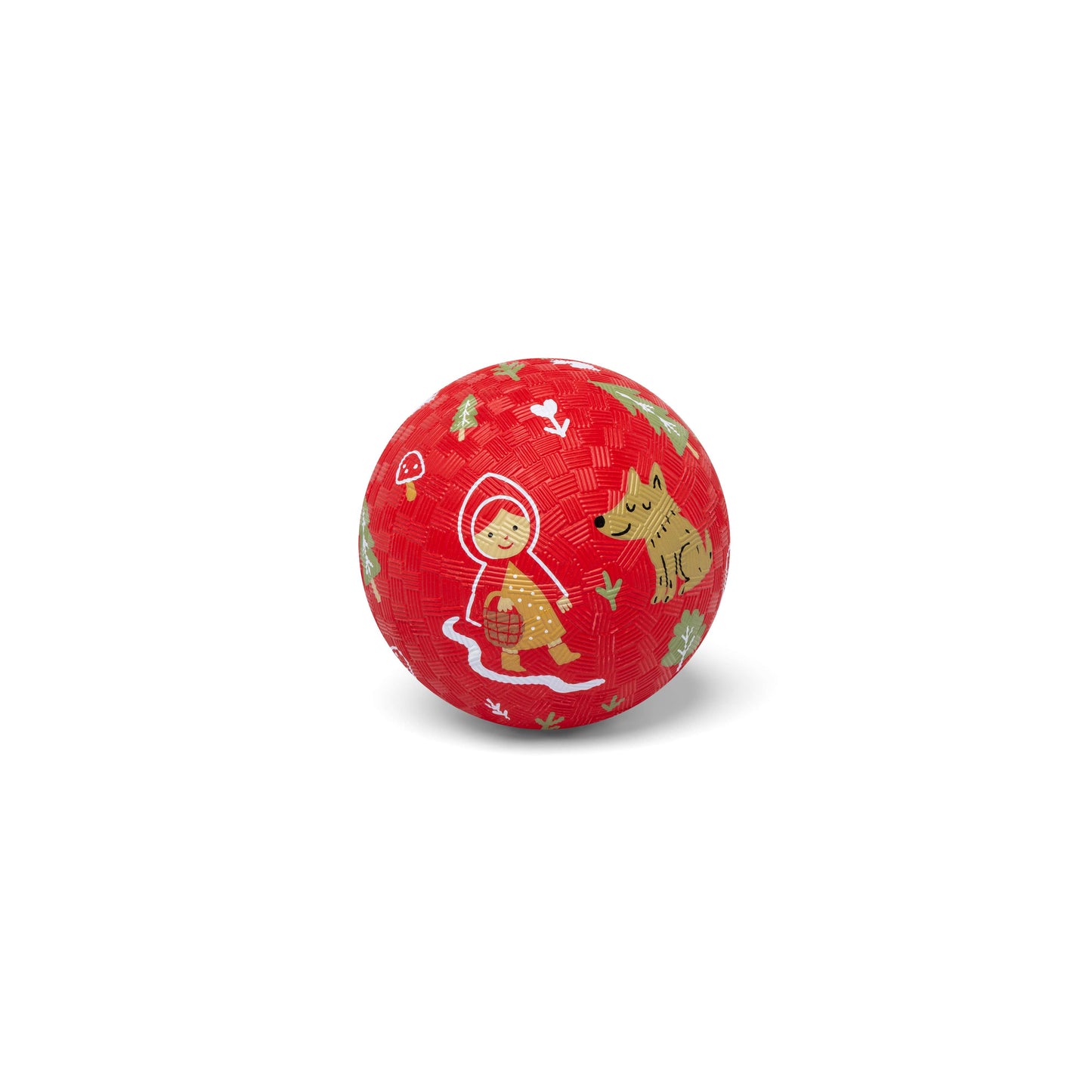 Rubber bal Roodkapje - 13 cm