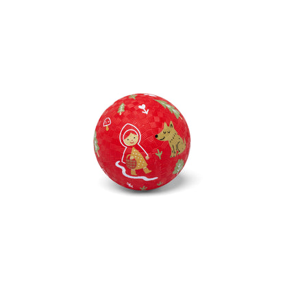 Rubber bal Roodkapje - 13 cm