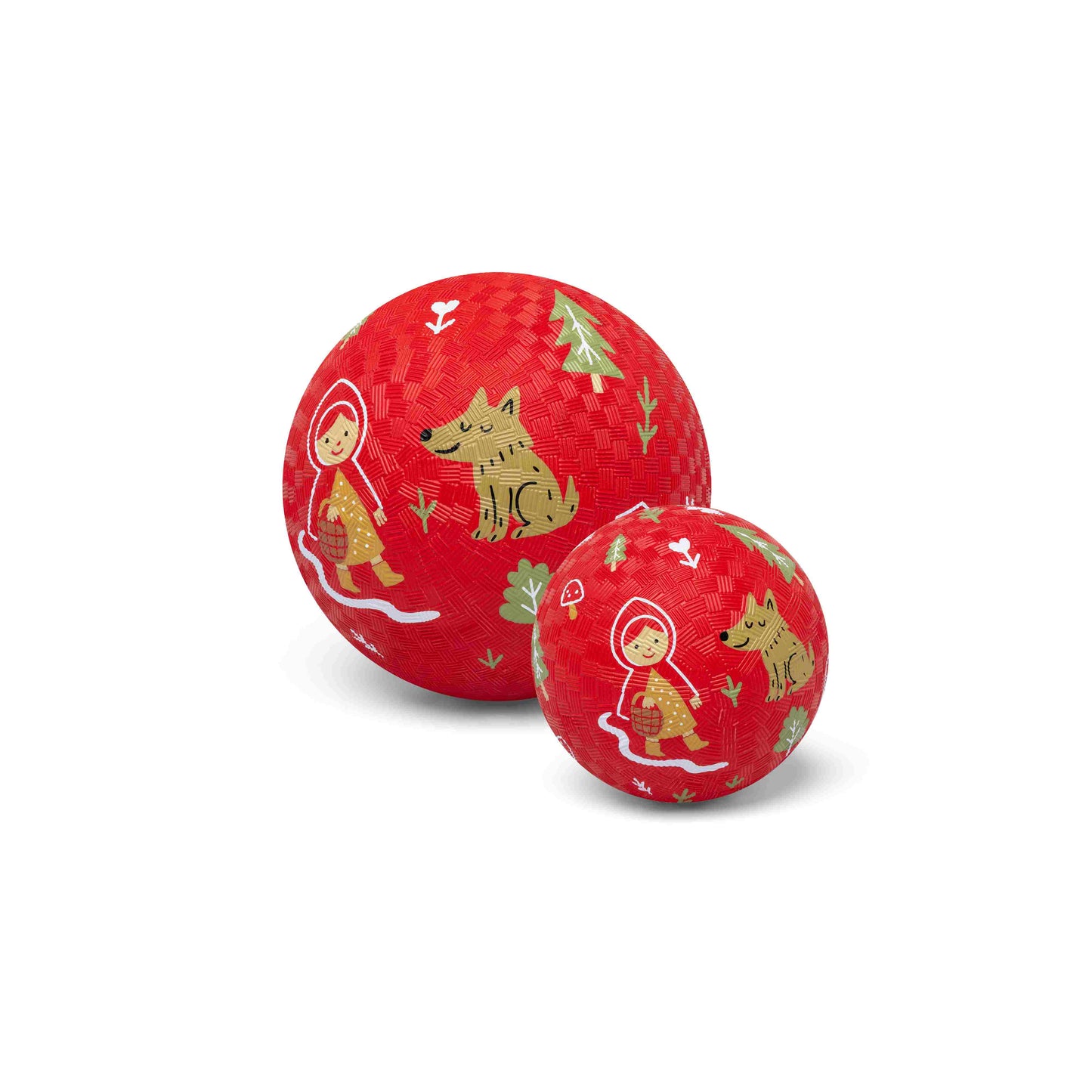 Rubber bal Roodkapje - 13 cm