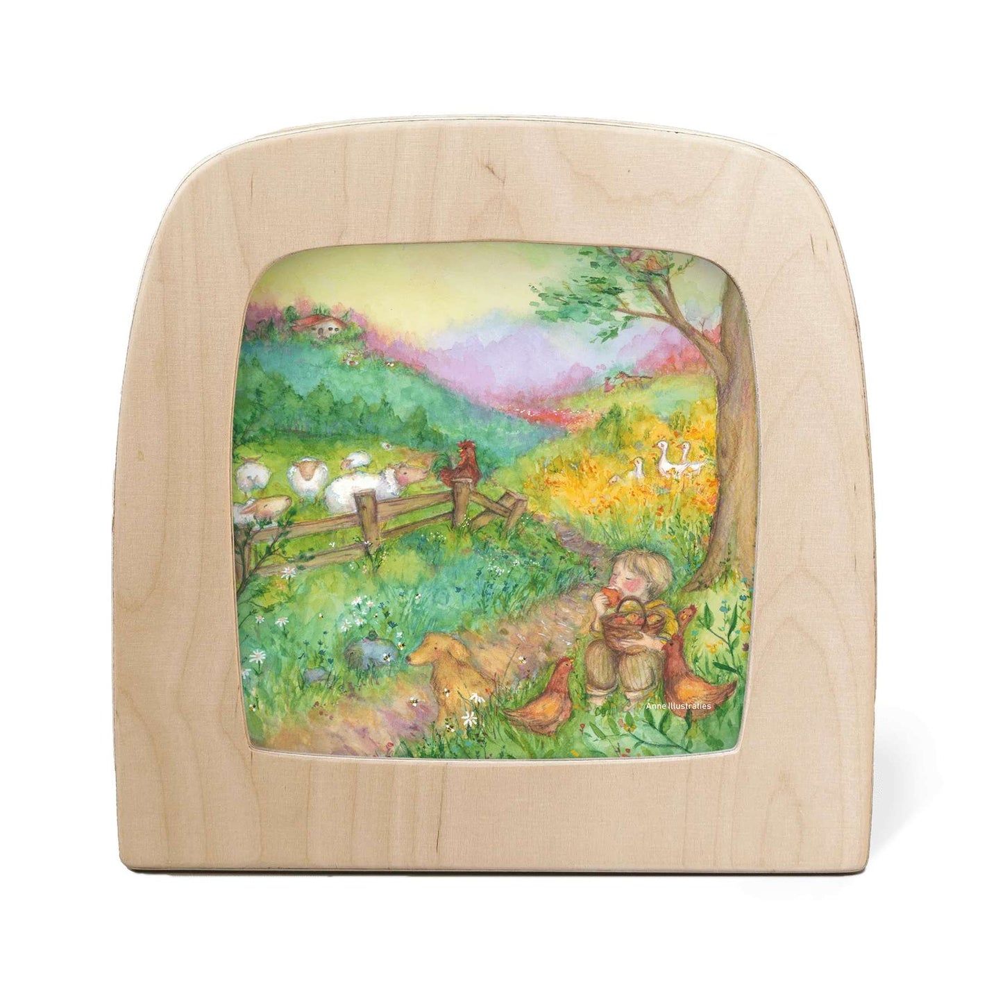 Toverplaat - Anne Illustraties - Boerderijleven